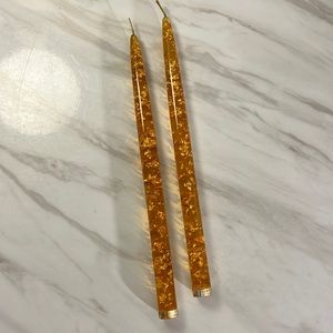 Lucite candles